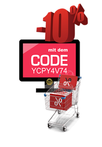 10% Gutschein-Code: YCPY4V74 gültig bis 31.12.2023